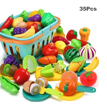 35 бр./компл. детски кухненски играчки Развивающий началото на начална детска градина