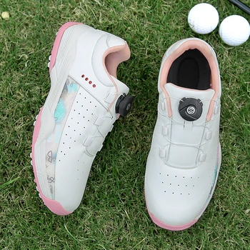 36-42, Нова професионални обувки за голф, луксозни дамски маратонки за голф, модел обувки за голф играчи, женски маратонки голям размер