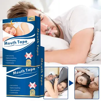 90/120 бр., стикери за устата от хъркане, ефективни, подобряване на носното дишане и качеството на съня за деца V5W3
