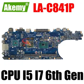 ADP80 LA-C841P За Dell Precision 3510 M3510 E5570 5570 дънна Платка на лаптоп С процесор I5 I7 процесор AMD FirePro W5130M 2 GB GPU CN-0N98Y6