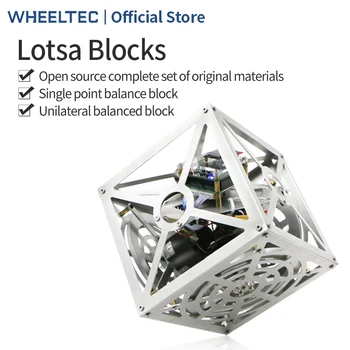 Баланс блок WHEELTEC, единична точка, едностранно, самобалансирующийся Cubli, небьющийся блок Bblock