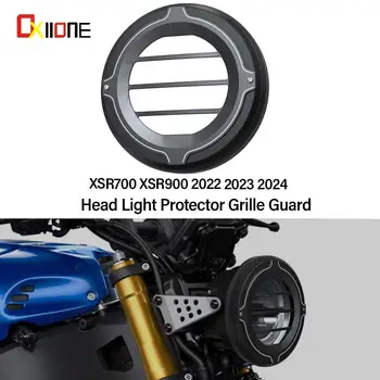 Главоболие светлина за мъгла фарове защитна решетка на защитно покритие аксесоари за мотоциклети алуминий за Yamaha XSR700 XSR 900 2022 2023 2024