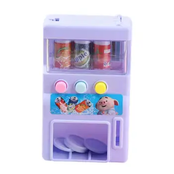 Детска Играчка автомат за продажба на напитки с Монетоприемником, Играчки за Вендинга, Красиви И Интересни Играчки за Самообслужване, Случаен Цвят