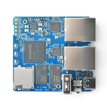 За мини-рутер NanoPi R2S, одноплатный Rockchip RK3328 -Core -а a53, такса за разработване на портове Gigabit Ethernet