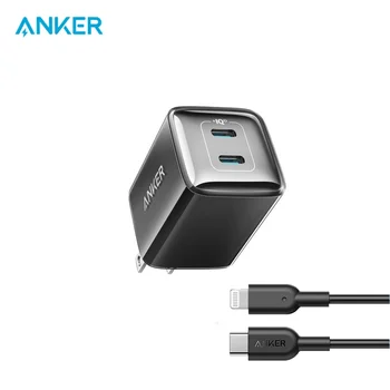 Зарядно устройство Anker USB C 40W 521 Charger (Nano Pro) PIQ 3.0, здраво, компактно, бързо зарядно устройство