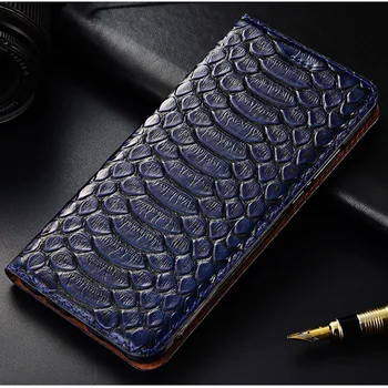 Калъф за телефон Samsung Galaxy S10 S10E S8 S9 S6 S7 Edge Plus UItra от естествена кожа с магнитна панти капак