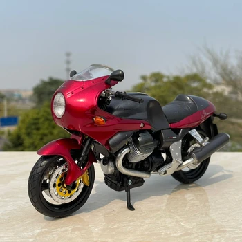 Новост е по-ниската цена, формовани под налягане, метални 1/12 италиански класически модел на мотоциклет V11, колекция от играчки за деца