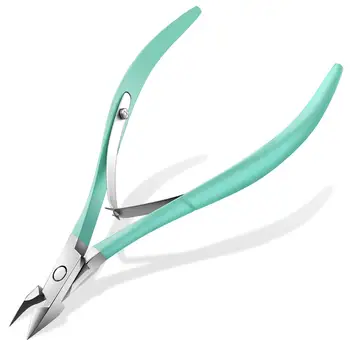 Ножица за изрязване на кожичките професионален нож за премахване на кожичките от неръждаема стомана, Педикюр, маникюр инструменти за нокти на ръцете и краката