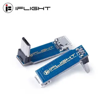 Преходна плоча iFlight L-Type Micro USB за мъже и жени, такса за разширяване на RC FPV, състезателни контролер на полета, части от 