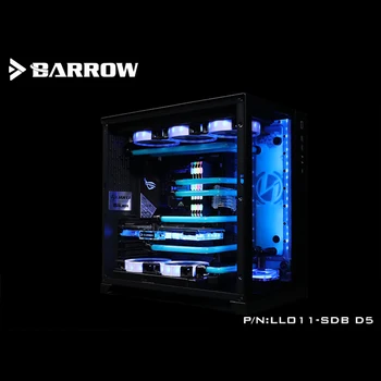 Пълен комплект Barrow за динамично корпус Lian Li PC-O11, С водна платка, Двоен радиатор, блок CPU / GPU системи за водно охлаждане