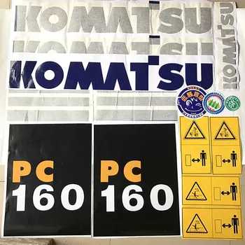 Стикер за корпуса с логото на багер резервни Части за багер Komatsu стикер на багер Pc200 240 270 300-7 8