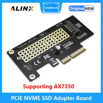 Такса адаптер SSD-диск ALINX PCIE NVME, Поддържаща такса FPGA AX7350