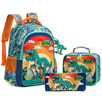 Ученически чанти Gsequins, Раница Астронавти за Момчета, Училищен Раница за Момчета, Училищен Раница с Динозаври, Kawaii, Детска Раница